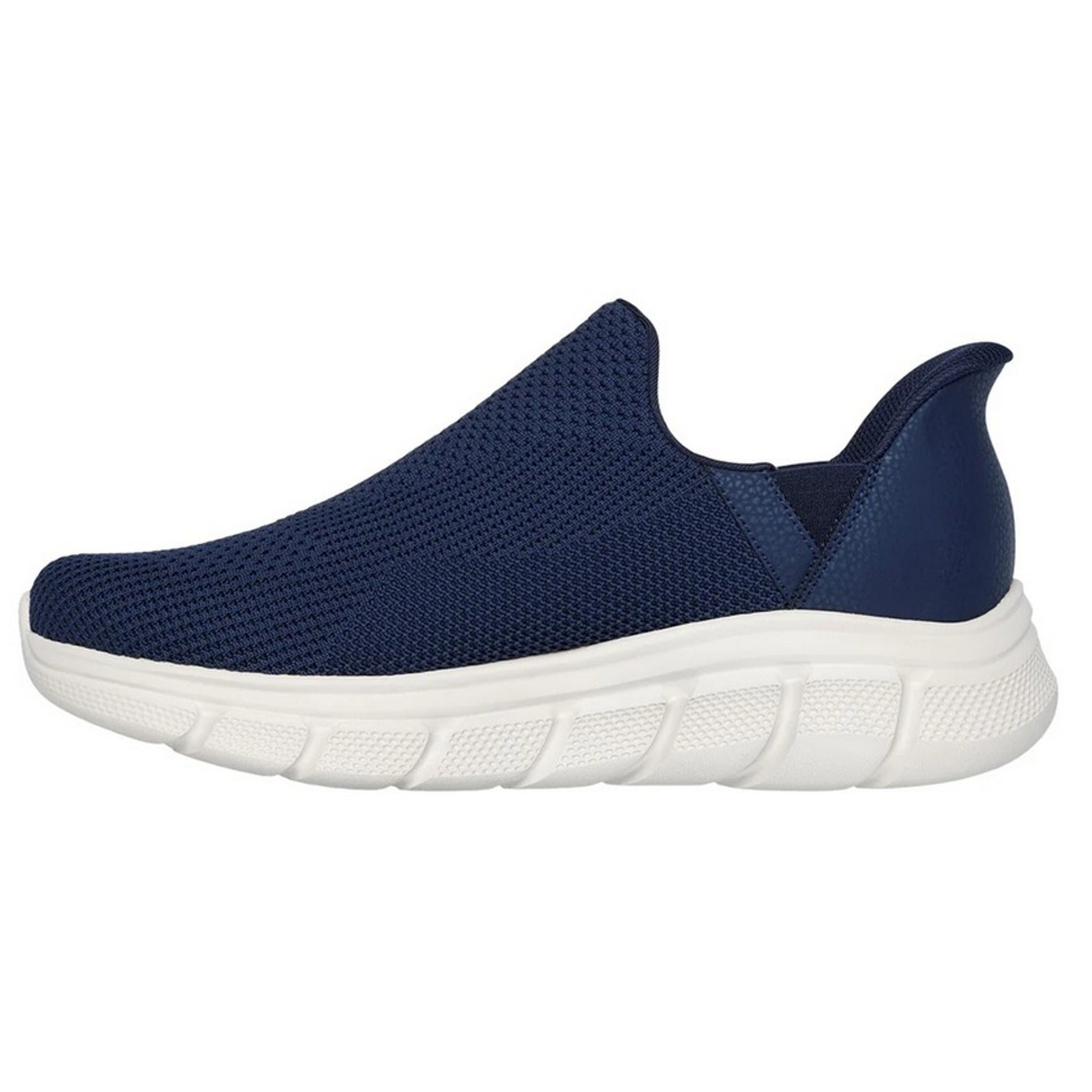 Navy - Lifestyle - Skechers Mens Bobs B Flex Resilient Trainers