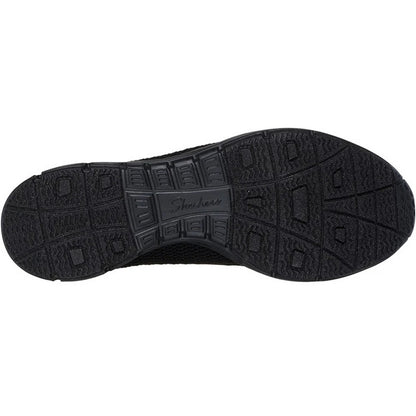 Black - Back - Skechers Womens-Ladies Seager - Cute N´ Coy Mary Janes