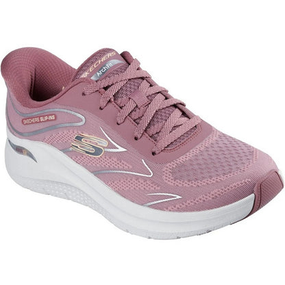 Dark Mauve - Front - Skechers Womens-Ladies Arch Fit 2.0 Trainers
