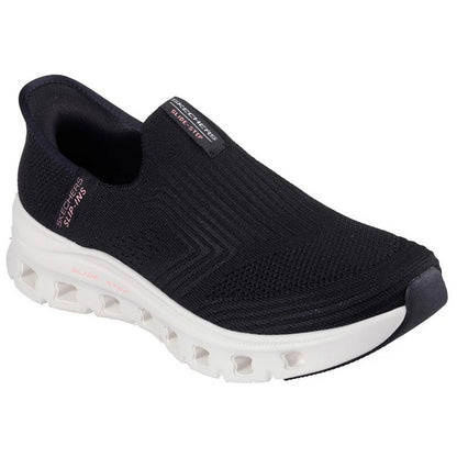 Black - Front - Skechers Womens-Ladies Glide-Step Pro Trainers