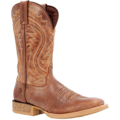 Burnished Tan - Front - Durango Mens Rebel Pro Full Grain Leather Cowboy Boots
