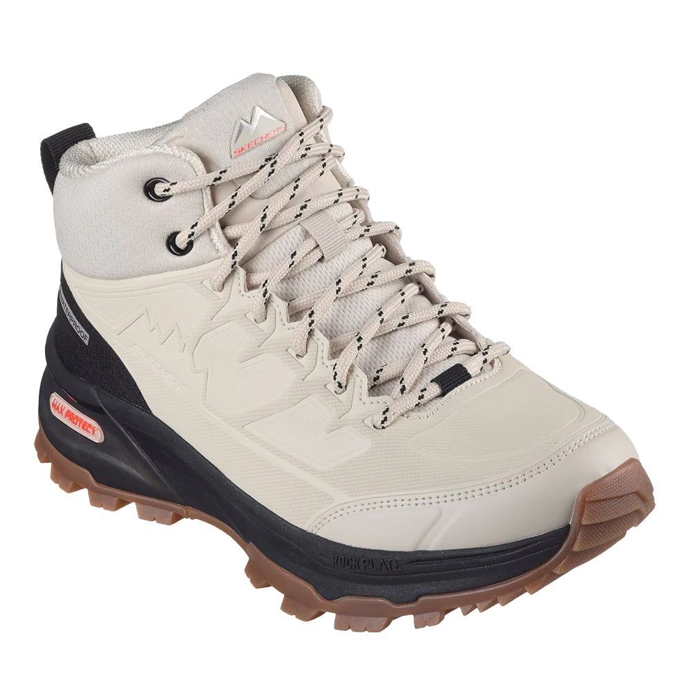 Natural-Black - Front - Skechers Womens-Ladies Max Protect Legacy Weekend Getaway Boots