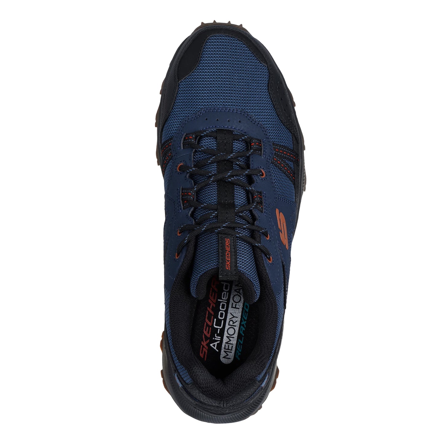 Navy-Black - Lifestyle - Skechers Mens Equalizer 5.0 Trail Leather Trainers