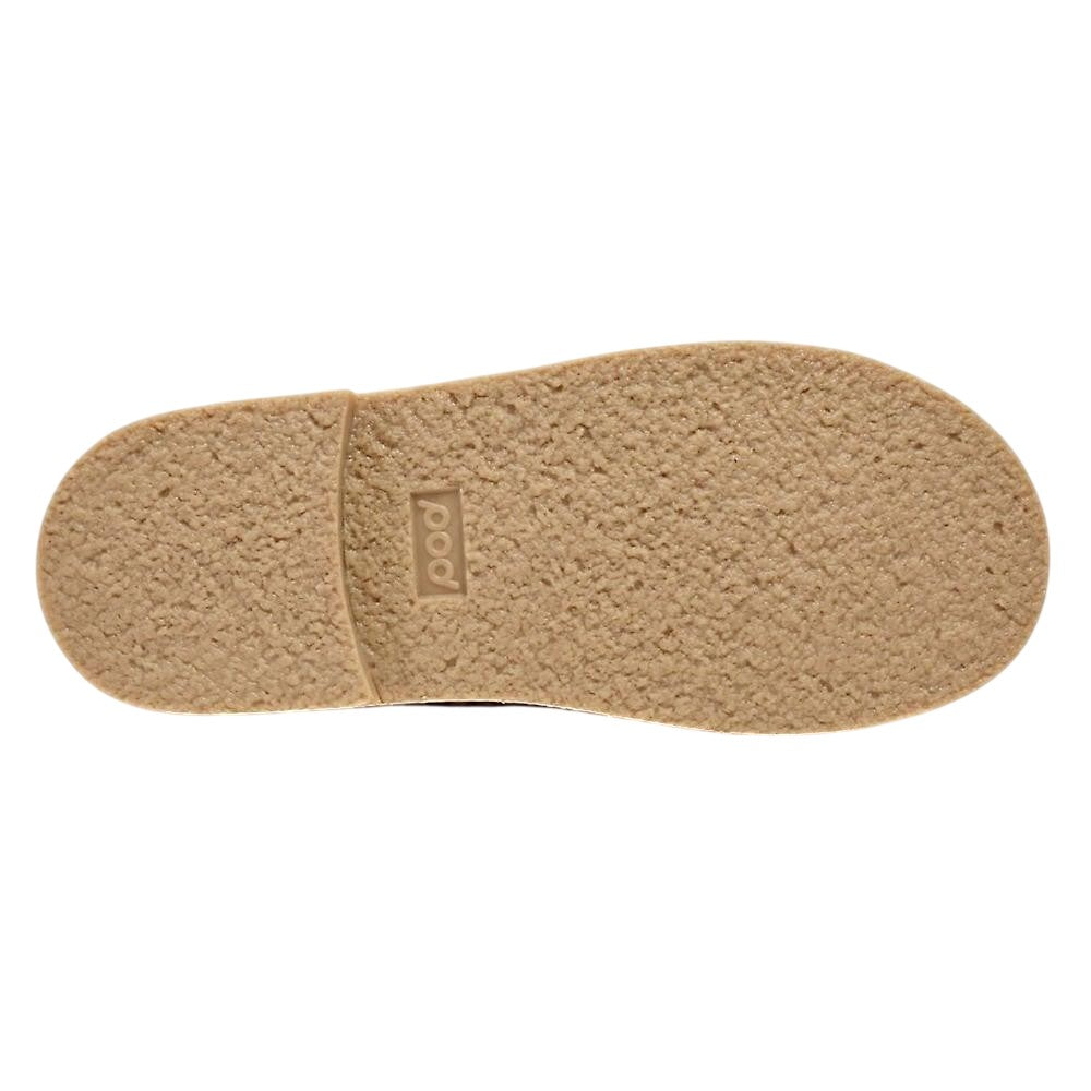 Leopard - Side - POD Womens-Ladies Marley Leopard Print Leather T-Bar Shoes
