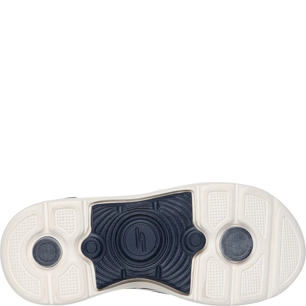 Navy - Back - Skechers Womens-Ladies Go Walk Arch Fit 2.0 Sandals