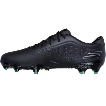 Black-Silver - Lifestyle - Skechers Mens Razor 1.5 Academy Firm Ground Football Boots