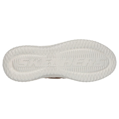 Taupe-Brown - Back - Skechers Mens Delson 3.0 Roth Slip-In Trainers