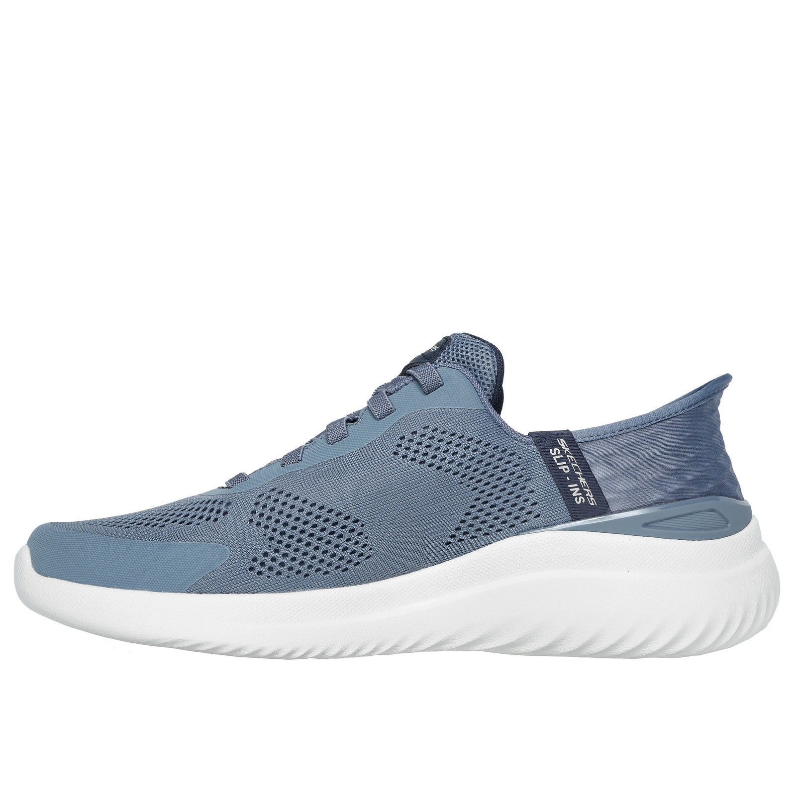 Slate - Lifestyle - Skechers Mens Bounder 2.0 Emerged Slip-In Trainers