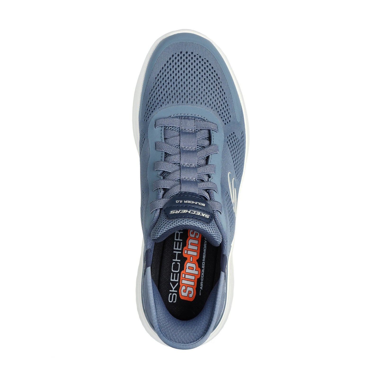 Slate - Pack Shot - Skechers Mens Bounder 2.0 Emerged Slip-In Trainers
