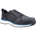 Black-Blue - Front - Timberland Pro Mens Reaxion Composite Toecap Safety Shoes