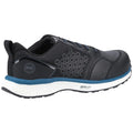 Black-Blue - Back - Timberland Pro Mens Reaxion Composite Toecap Safety Shoes