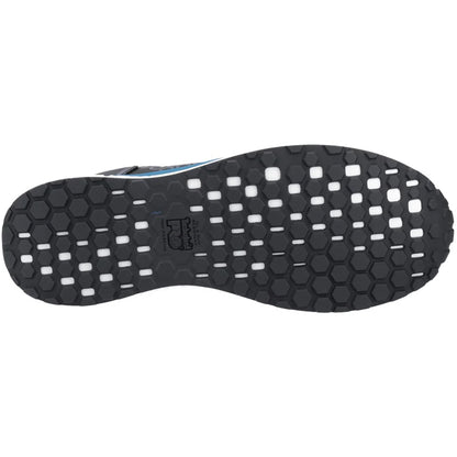 Black-Blue - Side - Timberland Pro Mens Reaxion Composite Toecap Safety Shoes