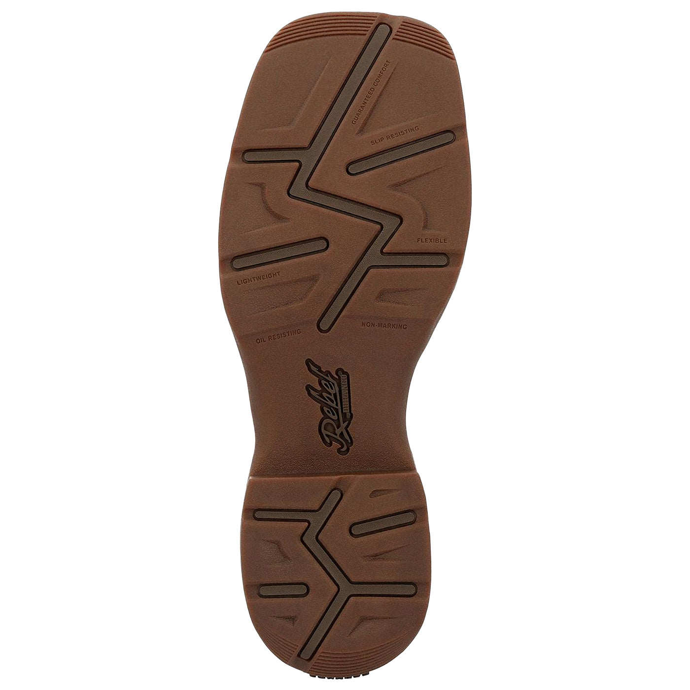 Saddle Brown - Lifestyle - Durango Mens Rebel Full Grain Leather Cowboy Boots