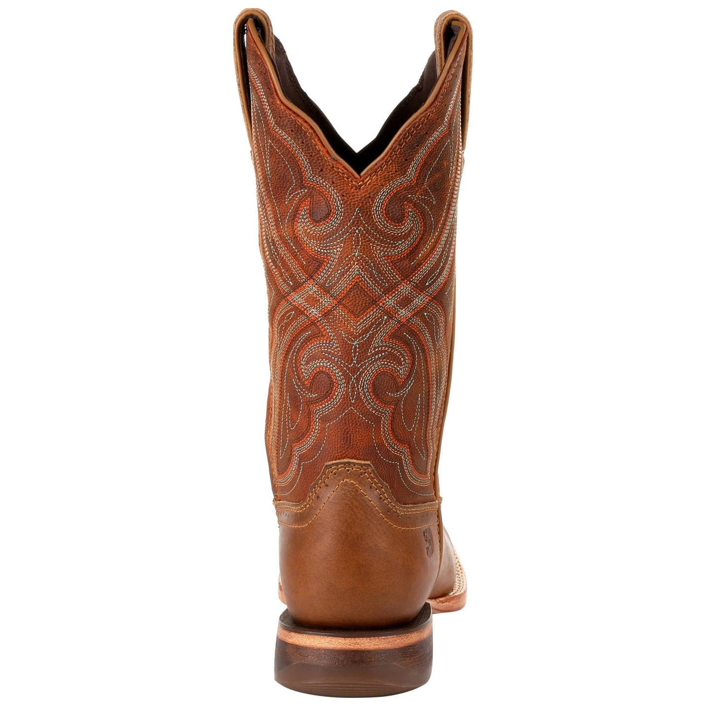 Chestnut - Back - Durango Womens-Ladies Arena Pro Full Grain Leather Cowboy Boots
