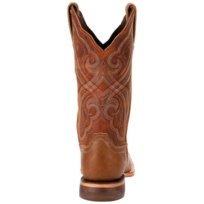 Chestnut - Back - Durango Womens-Ladies Arena Pro Full Grain Leather Cowboy Boots