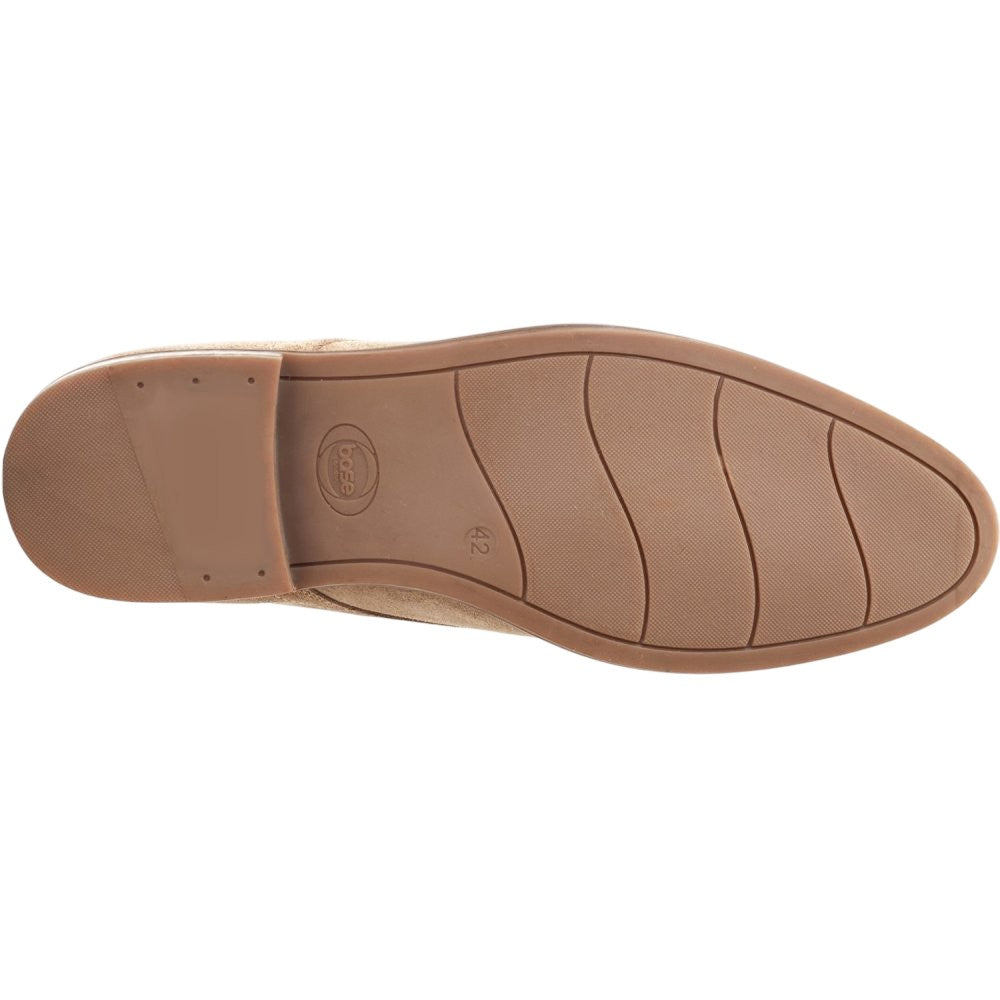 Sand - Side - Base London Mens Virgil Leather Chelsea Boots