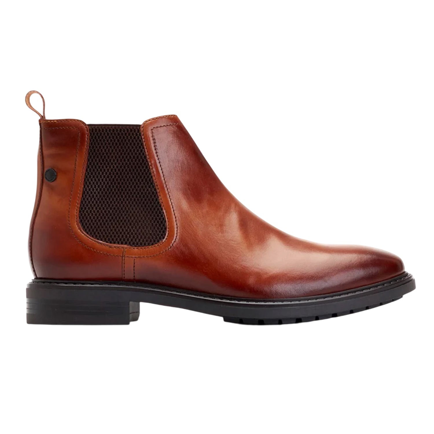 Tan - Side - Base London Mens Ranger Chelsea Boots