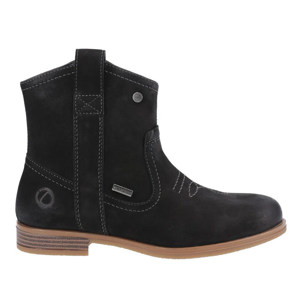 Black - Lifestyle - Cotswold Womens-Ladies Signet Leather Ankle Boots