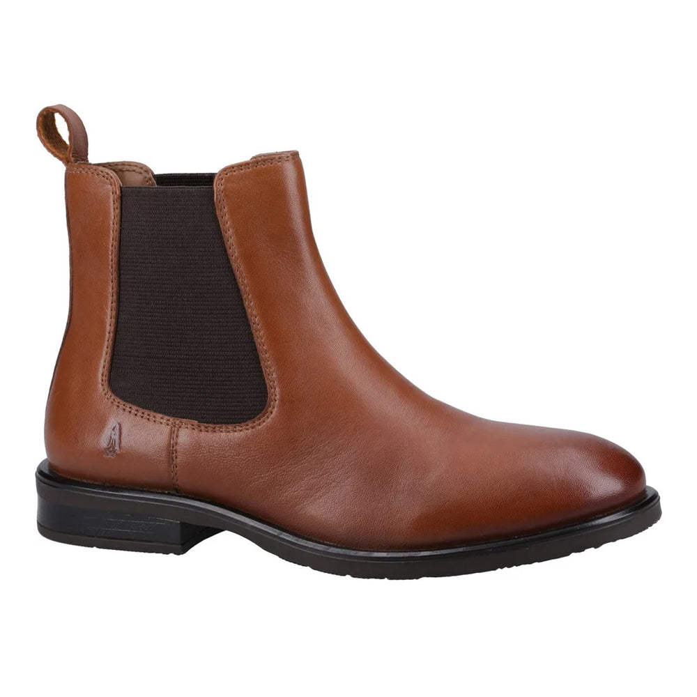 Tan - Front - Hush Puppies Womens-Ladies Ankle Boots