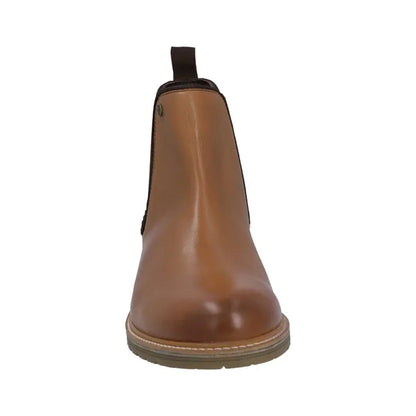 Tan - Close up - Hunter Mens Munro Grain Leather Dealer Boots