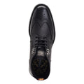 Black - Lifestyle - Base London Mens Hemlock Ankle Brogues