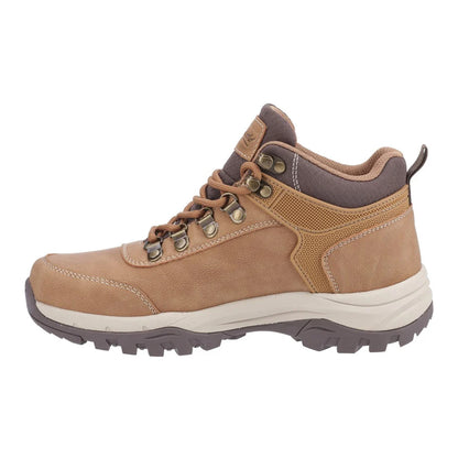 Tan - Side - Cotswold Womens-Ladies Overbury Hiking Boots