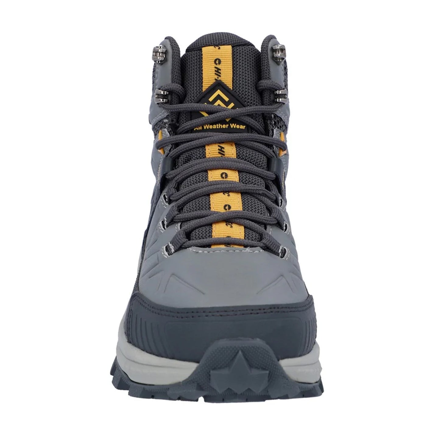 Cool Grey - Pack Shot - Hi-Tec Mens Rainier Hiking Boots