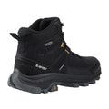 Black - Back - Hi-Tec Mens Rainier Hiking Boots