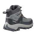 Cool Grey - Back - Hi-Tec Mens Rainier Hiking Boots