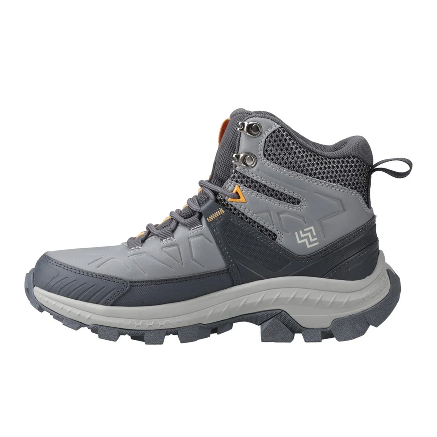 Cool Grey - Side - Hi-Tec Mens Rainier Hiking Boots
