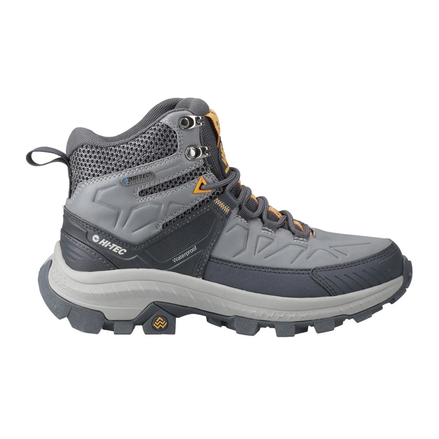 Cool Grey - Lifestyle - Hi-Tec Mens Rainier Hiking Boots