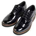 Black - Lifestyle - POD Womens-Ladies Kacey Leather Brogues