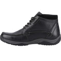 Black - Lifestyle - Hush Puppies Mens Daryl Leather Ankle Boots