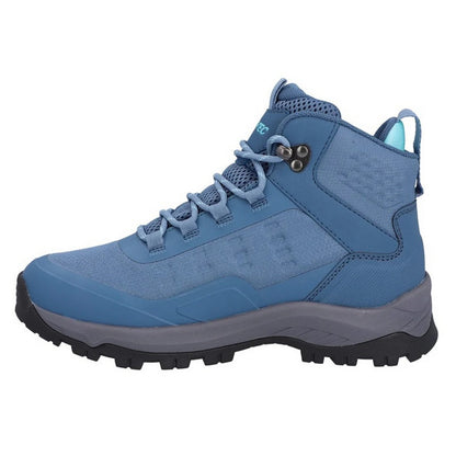Mid Blue - Close up - Hi-Tec Womens-Ladies Mid Boots
