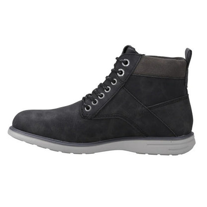 Anthracite - Lifestyle - Jack And Jones Mens Denver Combo Ankle Boots