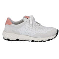 White-Salmon - Back - Josef Seibel Womens-Ladies Leather Trainers