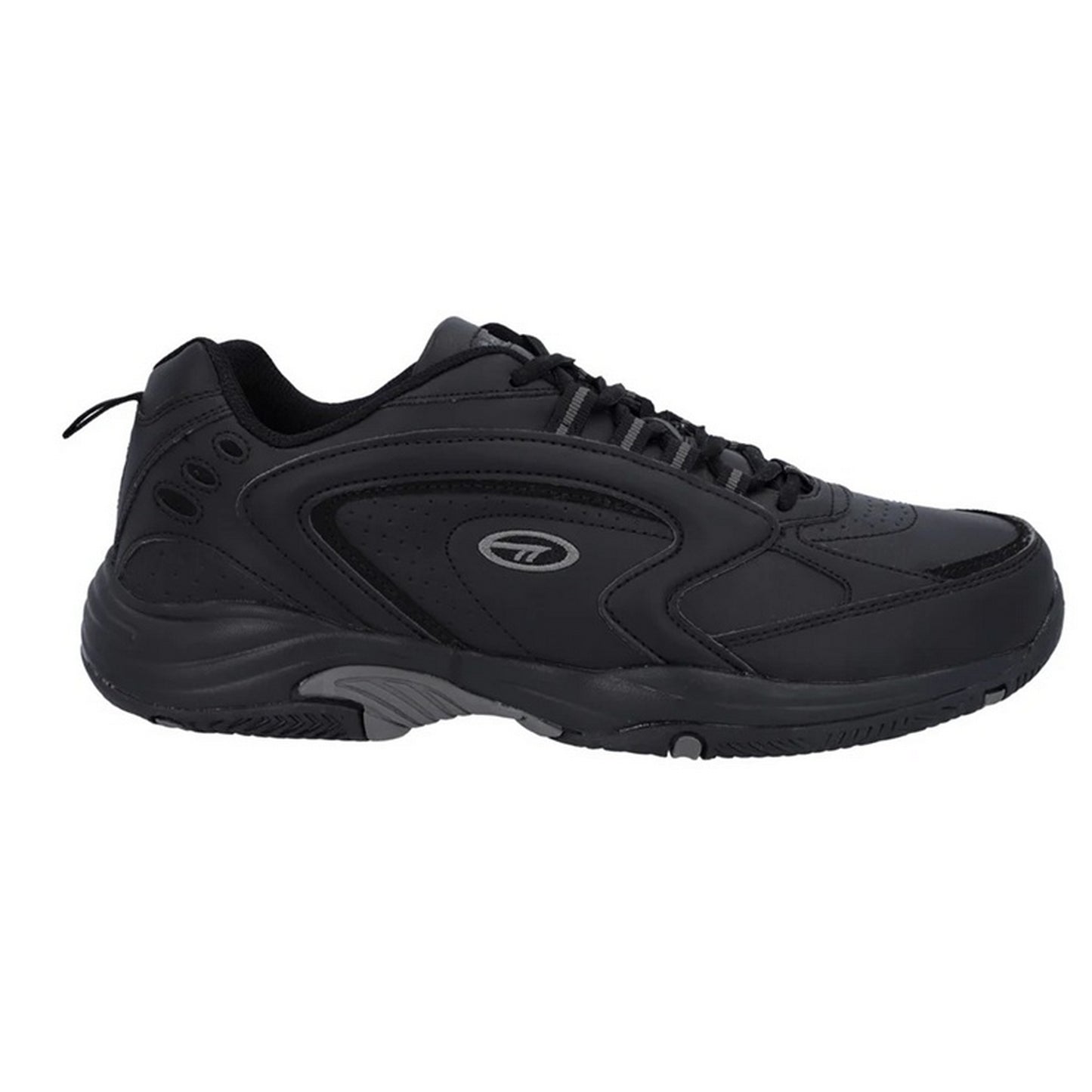 Black - Side - Hi-Tec Mens Blast Lite Trainers