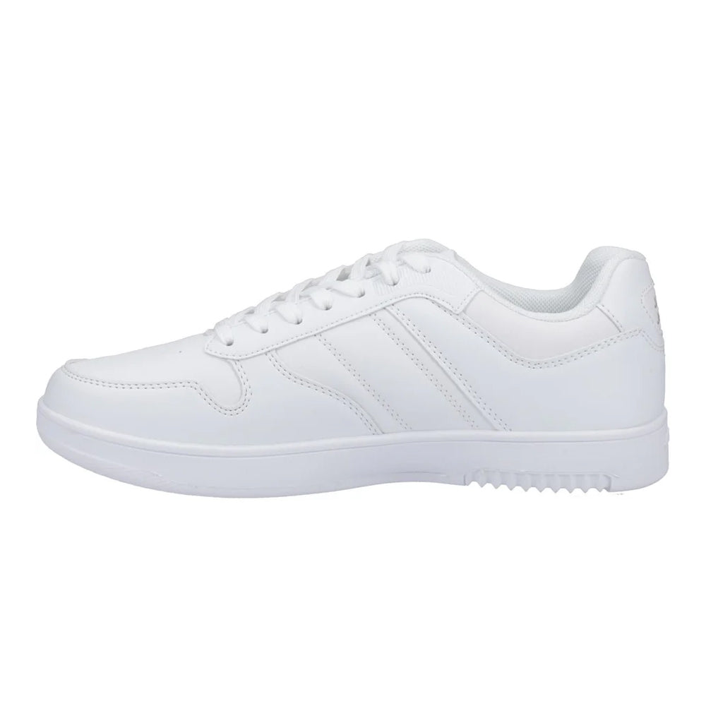 White - Side - Jack And Jones Mens Jam Low Trainers