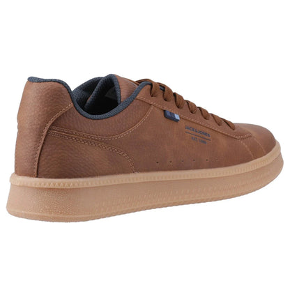 Cognac - Side - Jack And Jones Mens Haven Tumble Trainers