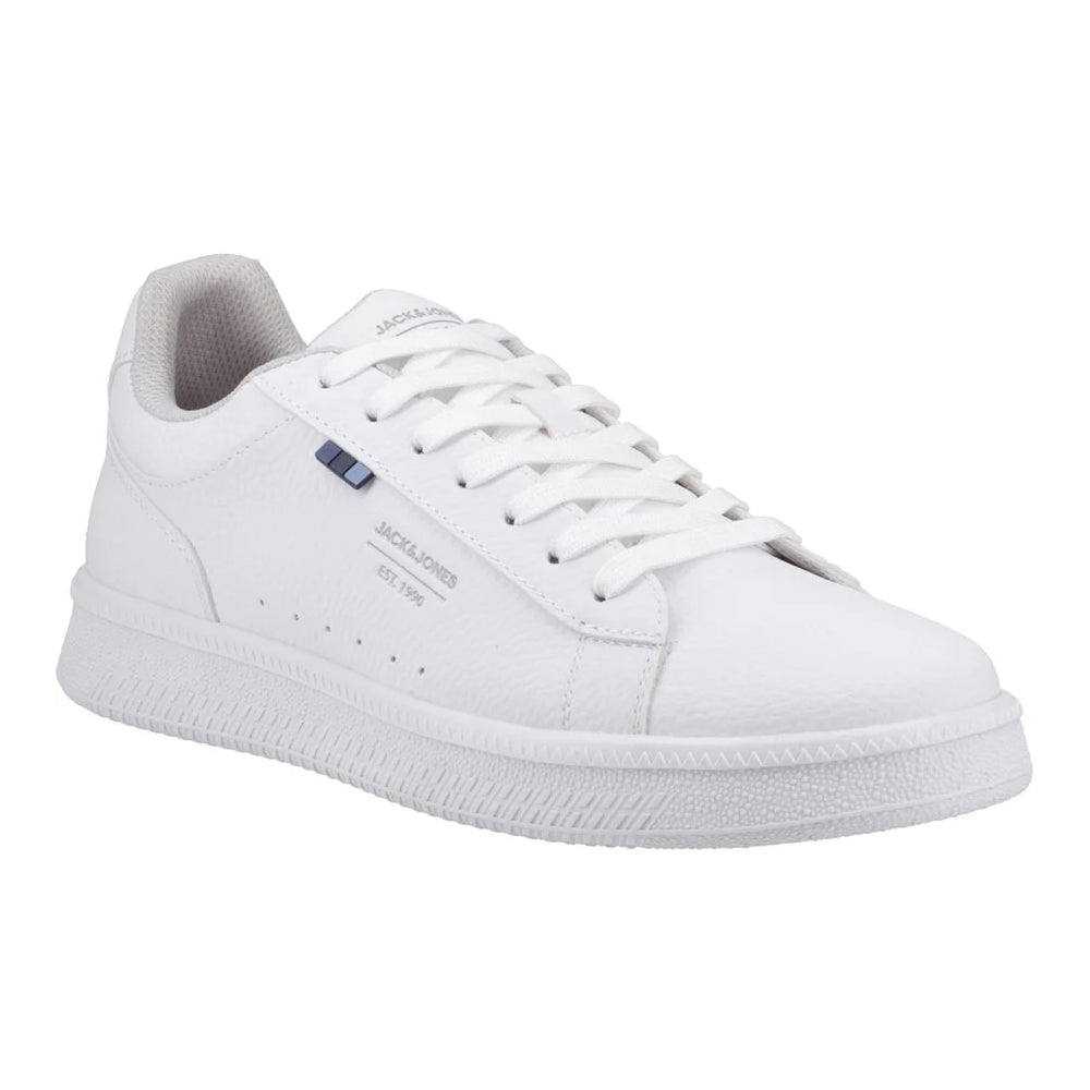 Bright White - Front - Jack And Jones Mens Haven Tumble Trainers