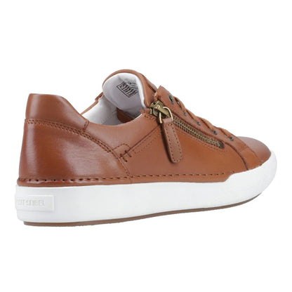 Camel - Back - Josef Seibel Womens-Ladies Claire Nubuck Trainers