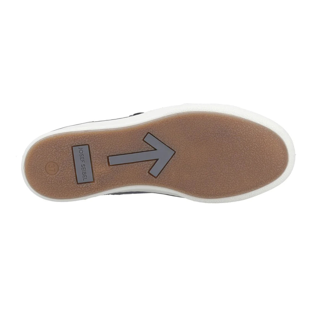 Indigo - Pack Shot - Josef Seibel Womens-Ladies Claire Nubuck Trainers