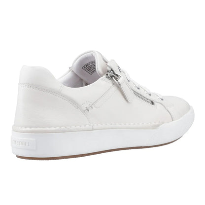 White - Back - Josef Seibel Womens-Ladies Claire Nubuck Trainers