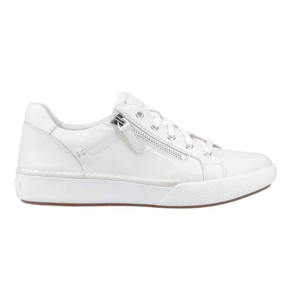 White - Lifestyle - Josef Seibel Womens-Ladies Claire Nubuck Trainers