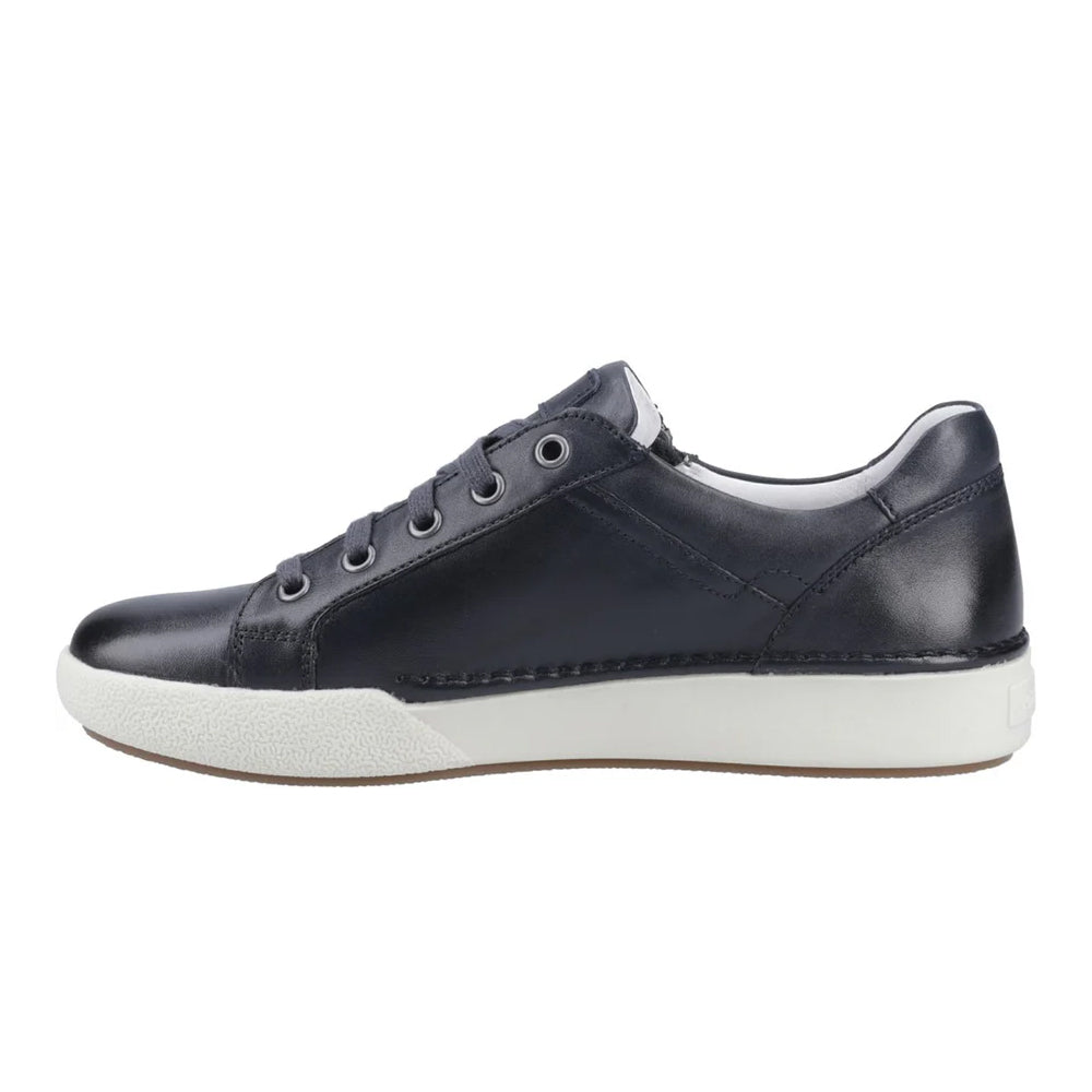 Indigo - Side - Josef Seibel Womens-Ladies Claire Nubuck Trainers