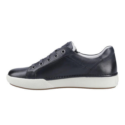 Indigo - Side - Josef Seibel Womens-Ladies Claire Nubuck Trainers