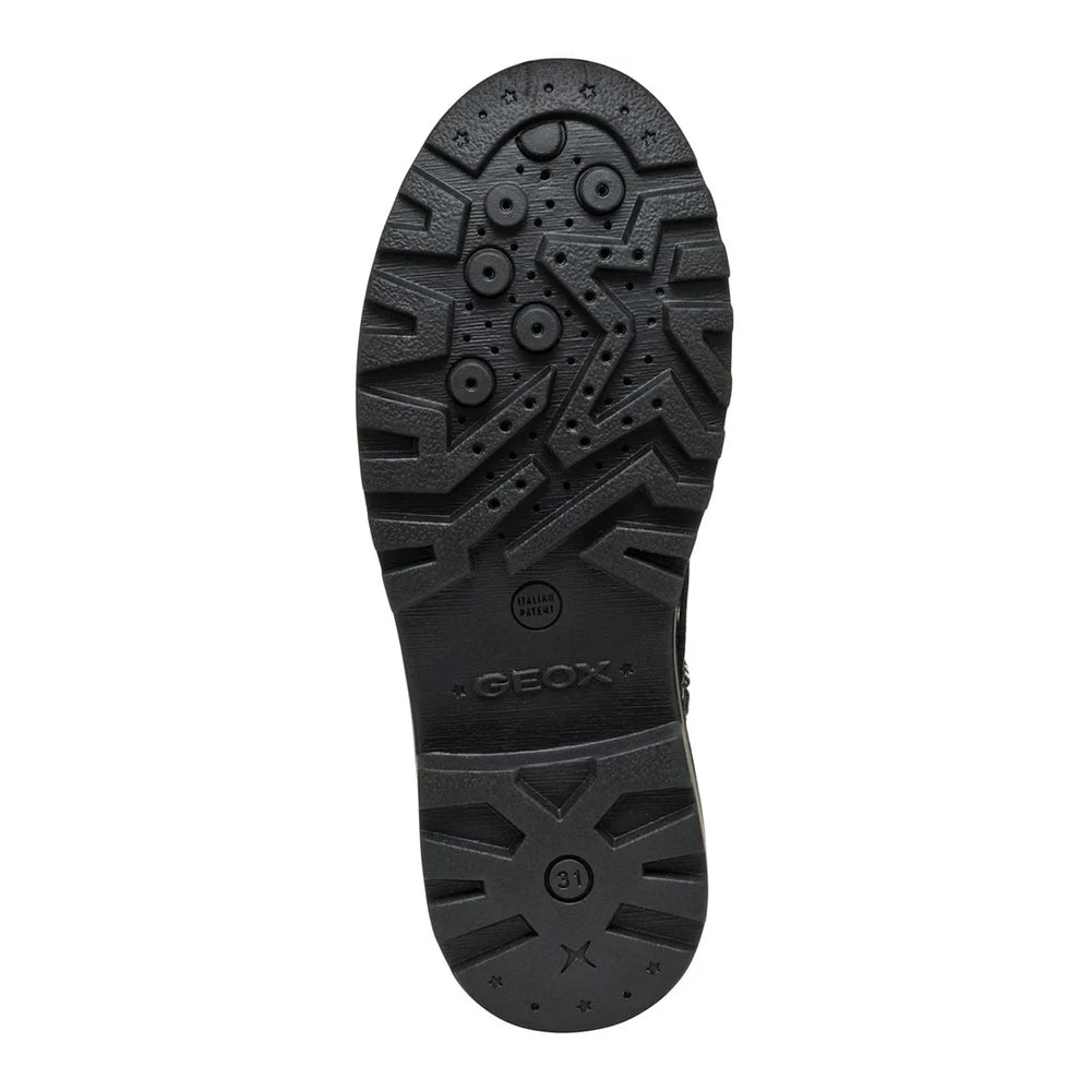 Black - Pack Shot - Geox Girls J Casey G Ankle Boots