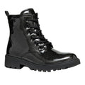 Black - Front - Geox Girls J Casey G Ankle Boots