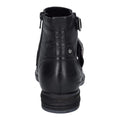 Black - Back - Josef Seibel Womens-Ladies Sanja 16 Leather Ankle Boots