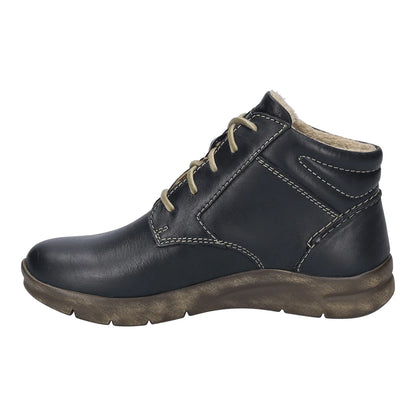 Black - Lifestyle - Josef Seibel Womens-Ladies Conny 52 Leather Ankle Boots